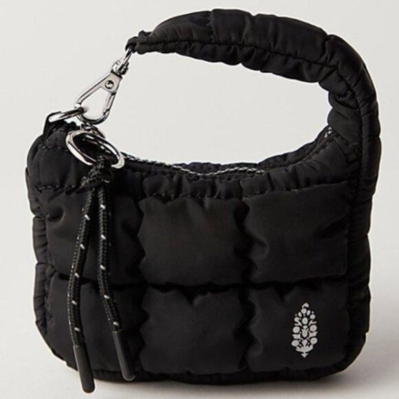 Free People Quilted Carryall Micro Pouch - Picture 1 of 7